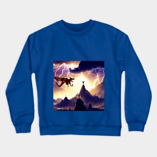 STORM AT THE MULTITOWN Crewneck Sweatshirt